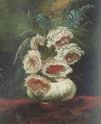 Vincent Van Gogh Vase wtih Peonies (nn04) Norge oil painting reproduction